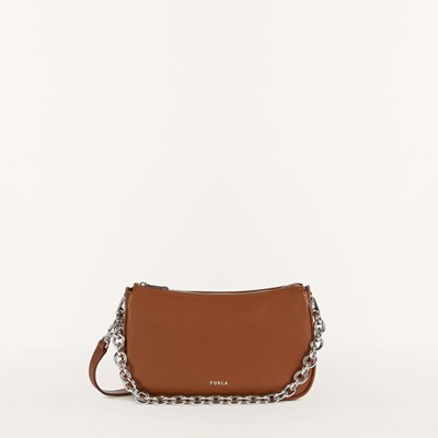 Furla Moon Crossbody Táska Női Barna | JX0169743